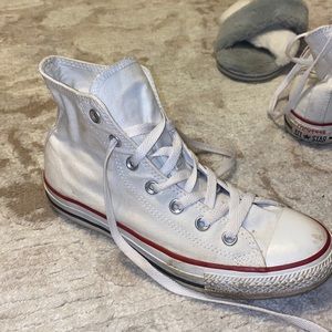 White High top converse